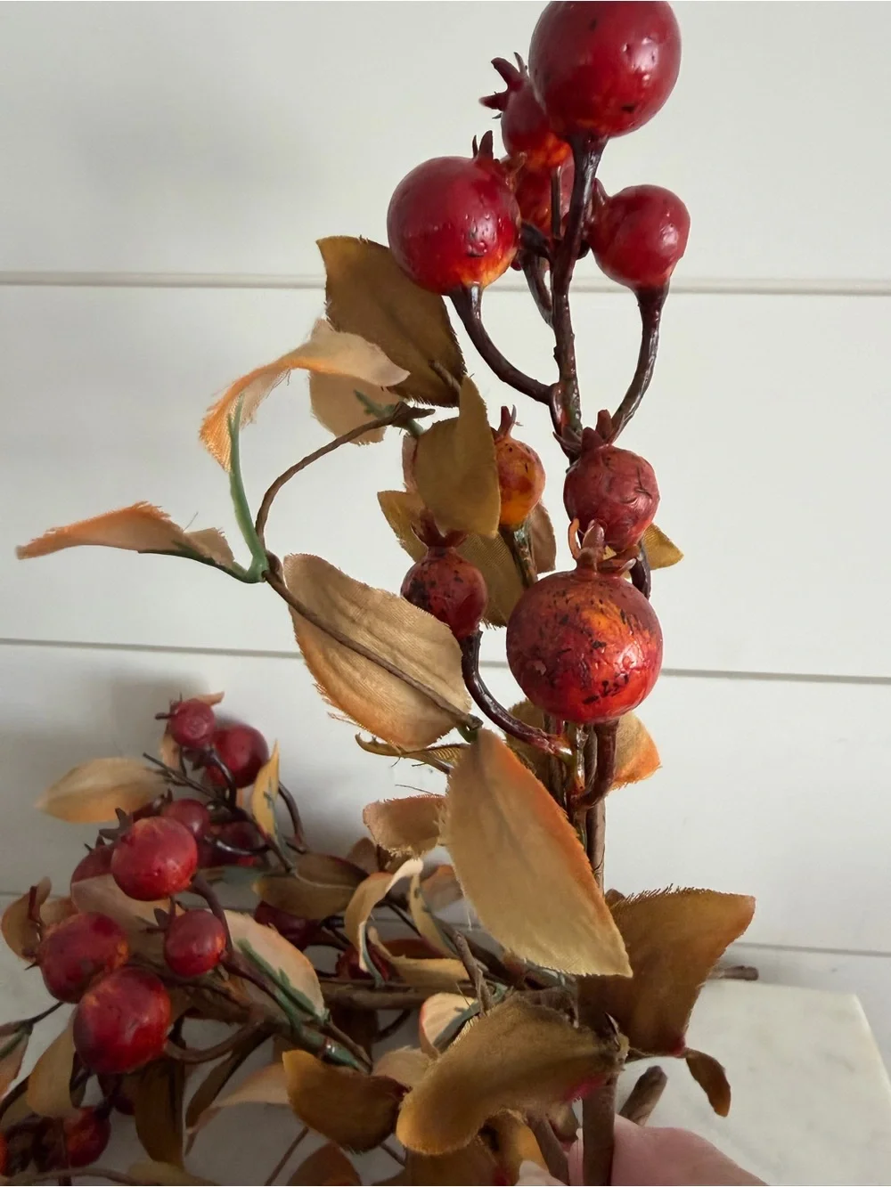 Faux Crabapple Stems Bundle of 7